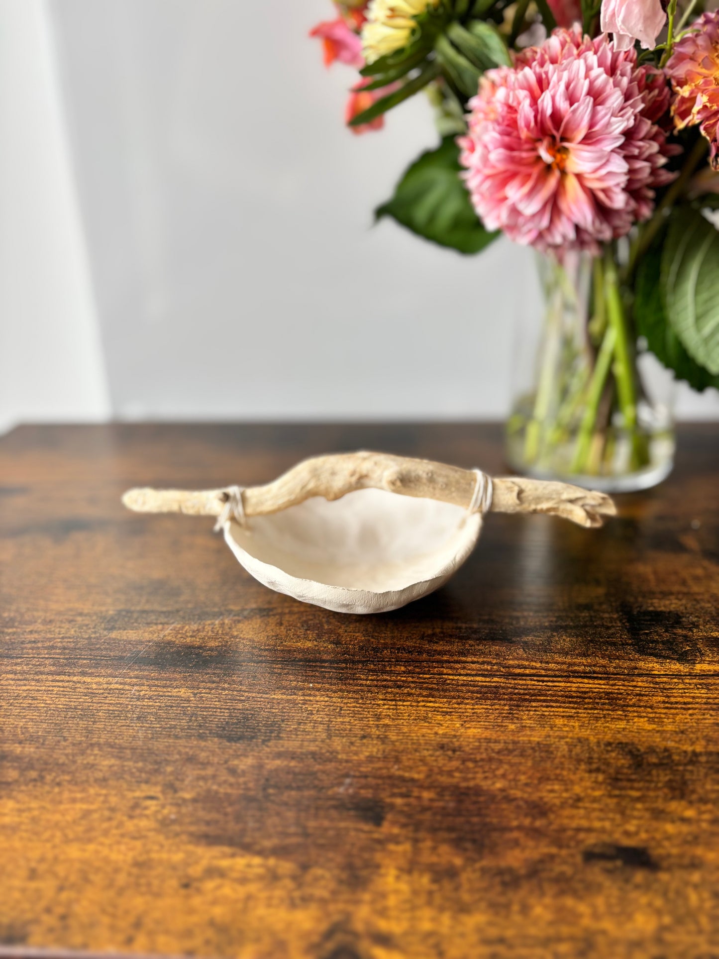 ELISE DUFOUR - Small Ornamental Bowl with Driftwood