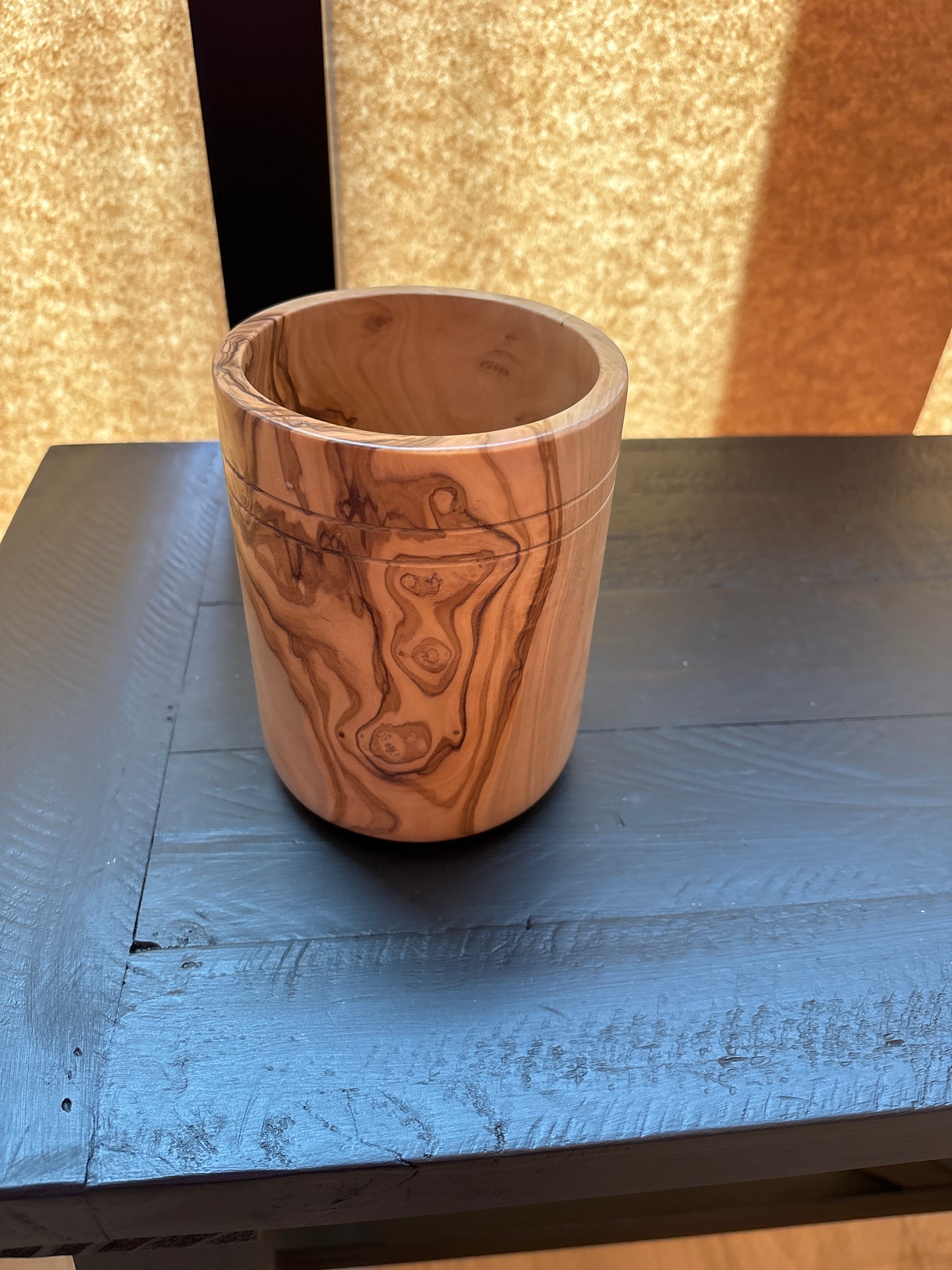 Bérard Olivewood Utensil Holder