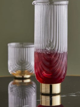 AVERY Ribbed Cocktail Pitcher