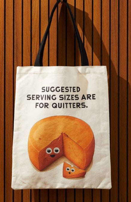 Cheese Tote Bag - Googly Food