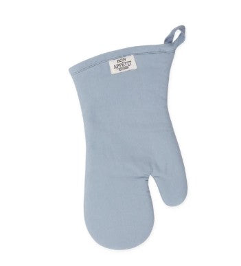 Chino Oven Mitt - Dusty Blue