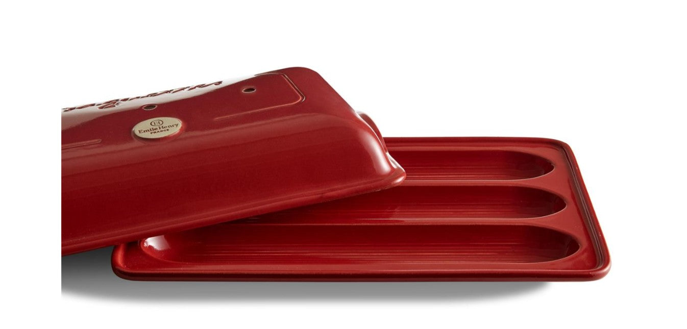 Emile Henry Baguette Baker - Grand Cru (Red)