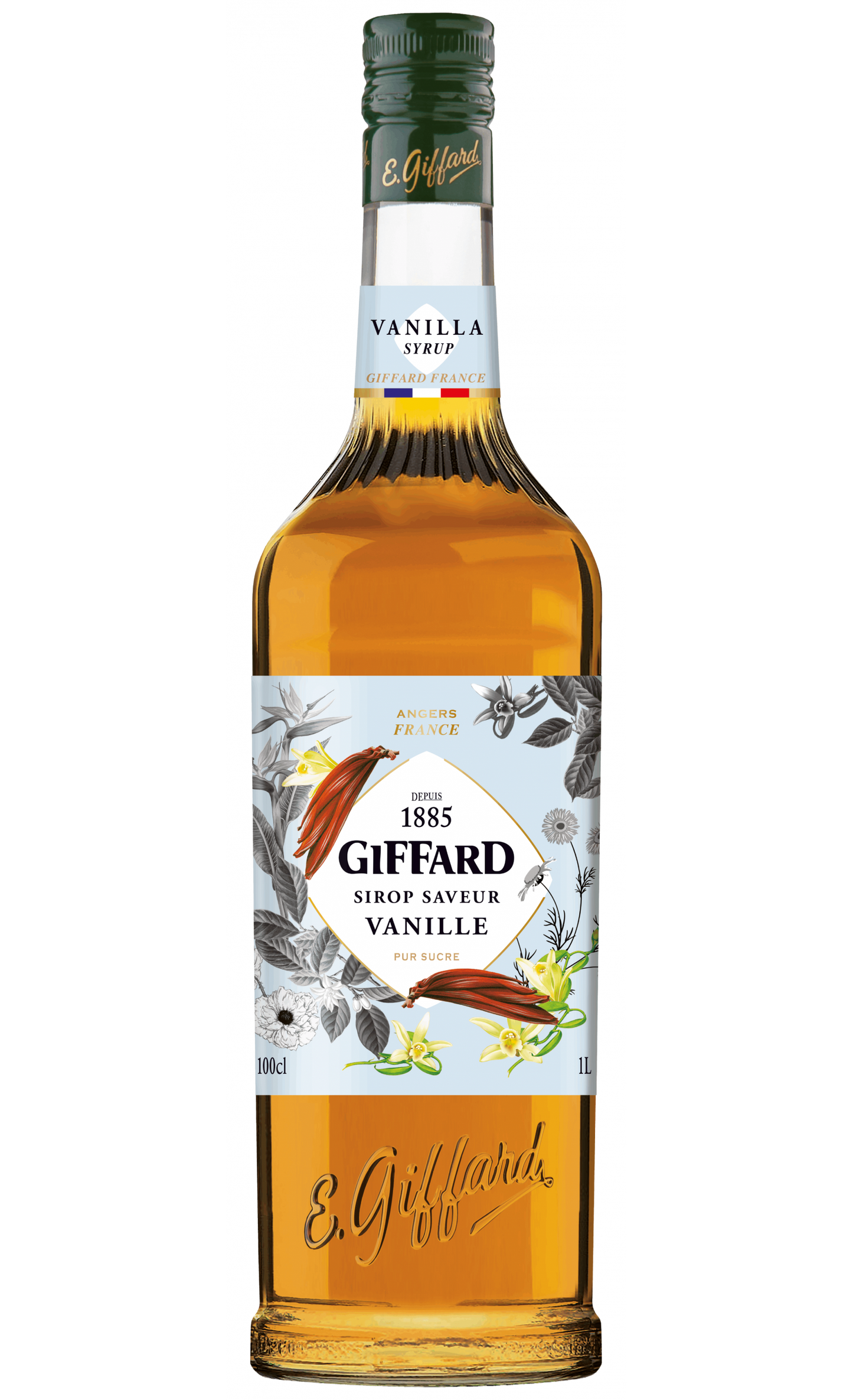 GIFFARD - Vanilla Syrup 1 L