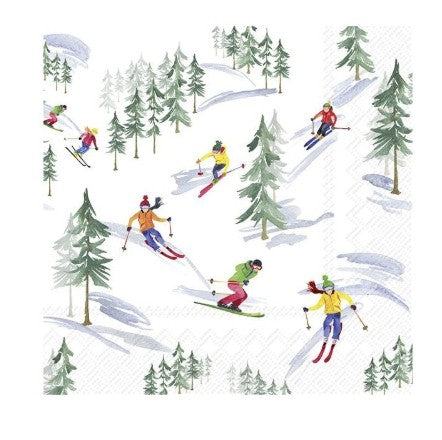 Lunch Napkin - Down the Slope