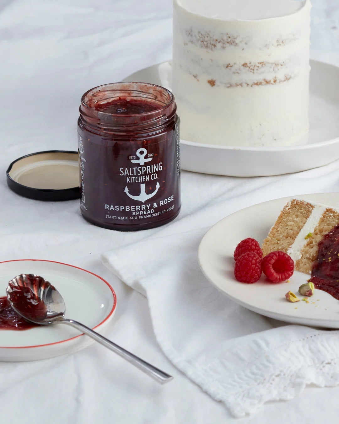 SaltSpring Kitchen Co - Raspberry & Rose Spread