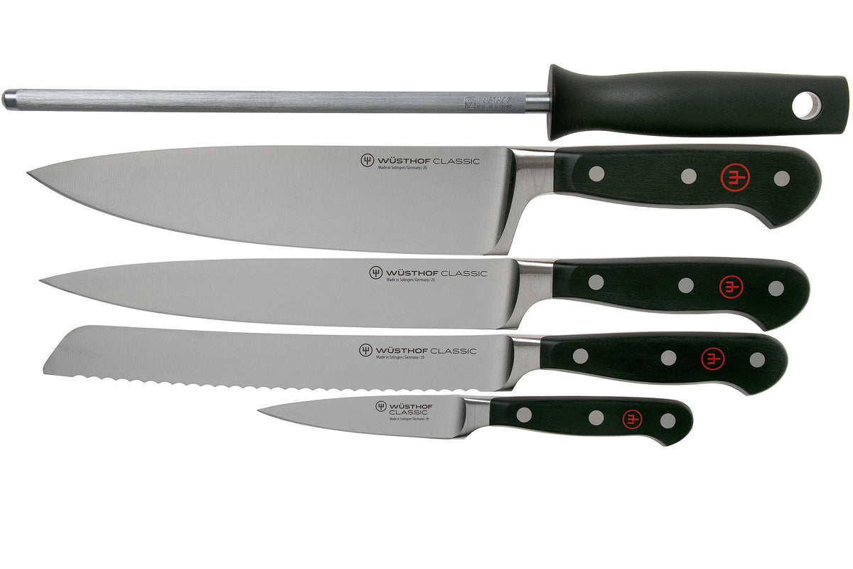 Wusthof Knife Block and Set of 5
