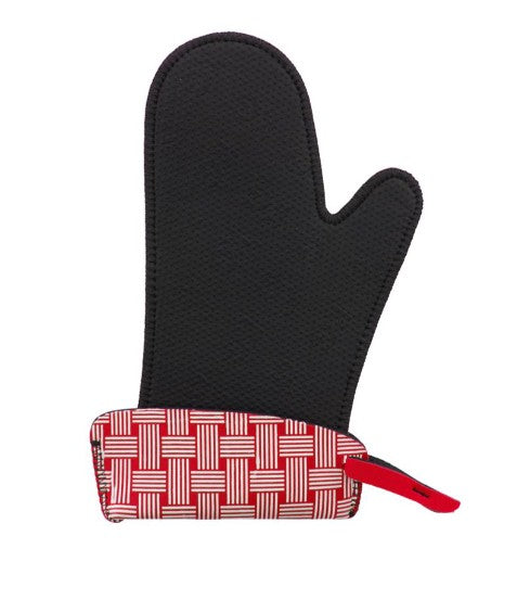 Kitchen Grips Mitt - Small - Cherry Weave