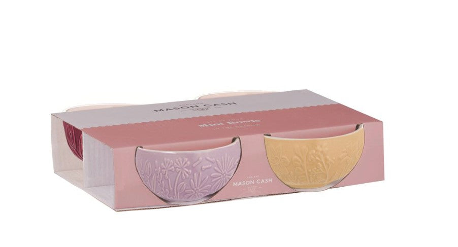 MASON CASH - Mini Bowls - In the Meadow - SET of 4