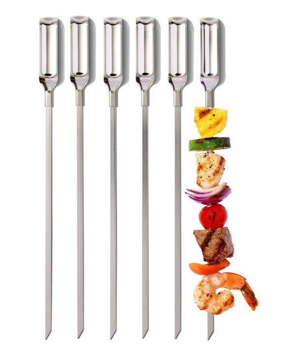 OXO Good Grips - BBQ Skewers - SET of 6