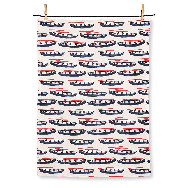 Kitchen Towel - Row Boat
