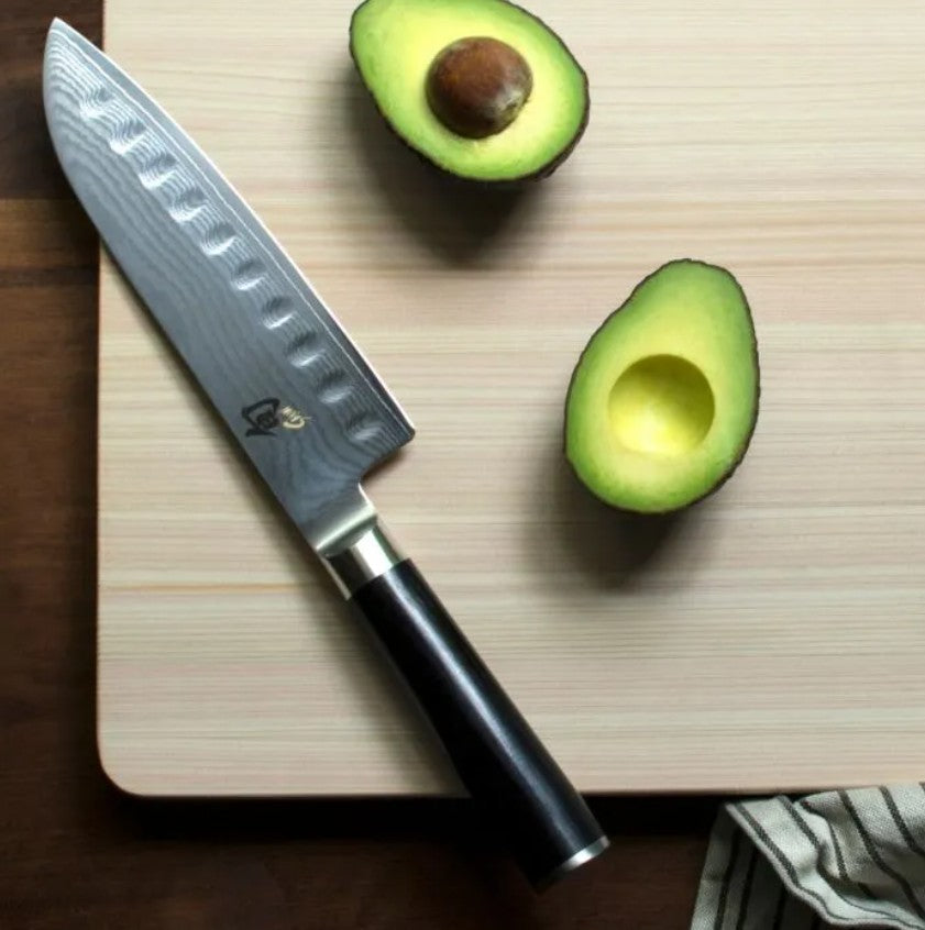 SHUN - CLASSIC - 7" Hollow Ground Santoku