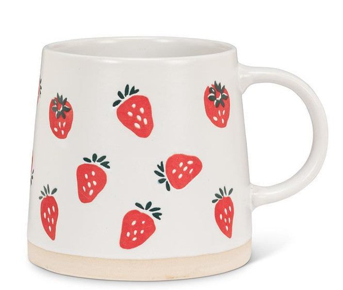 Wide Base STRAWBERRY Mug - Abbott