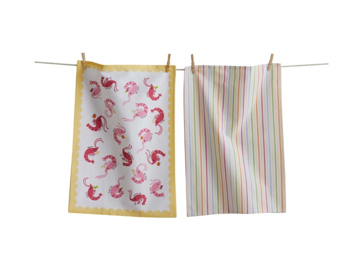 TAG - Kitchen Towel - Shrimp Cocktail - SET OF 2