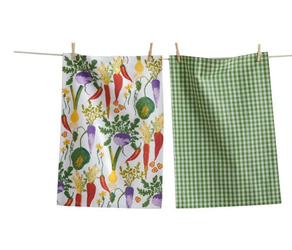 TAG - Kitchen Towel - Tossed Veggies - SET OF 2
