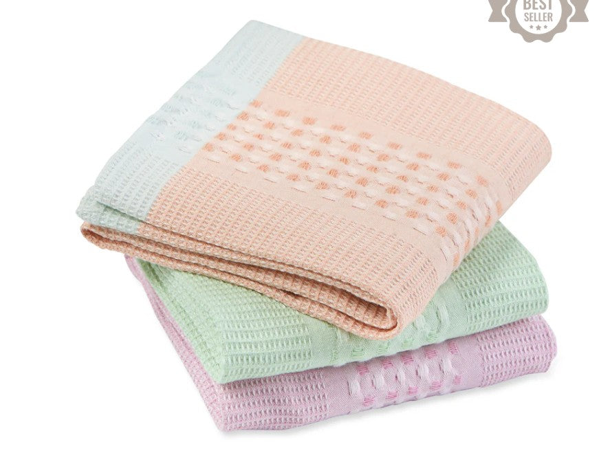 Waffle Heavyweight Dish Towels - SET of 3