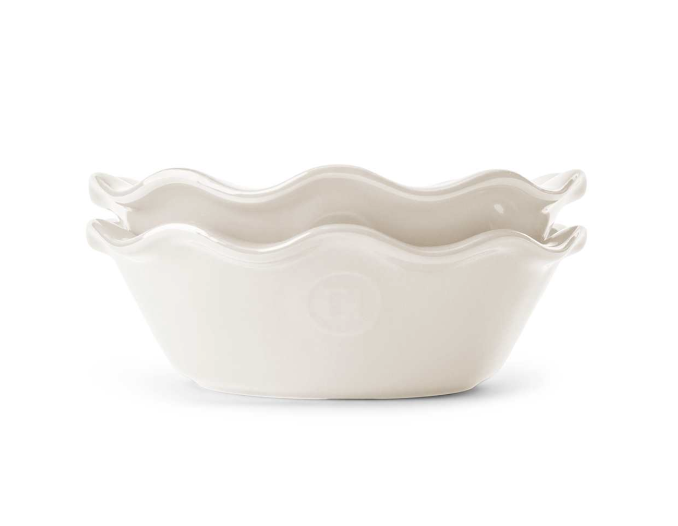 Emile Henry Mini Pie Dishes - Ivory - SET of 2