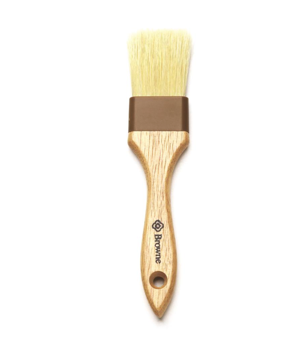 1.5” Pastry Brush - Wood Handle