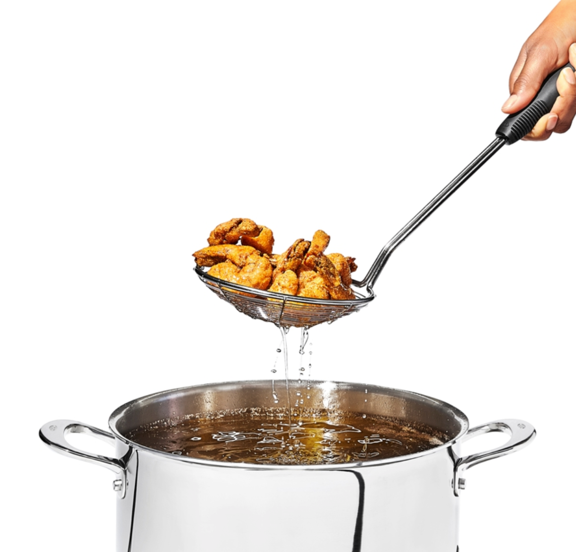 OXO GOOD GRIPS Scoop & Strain Skimmer