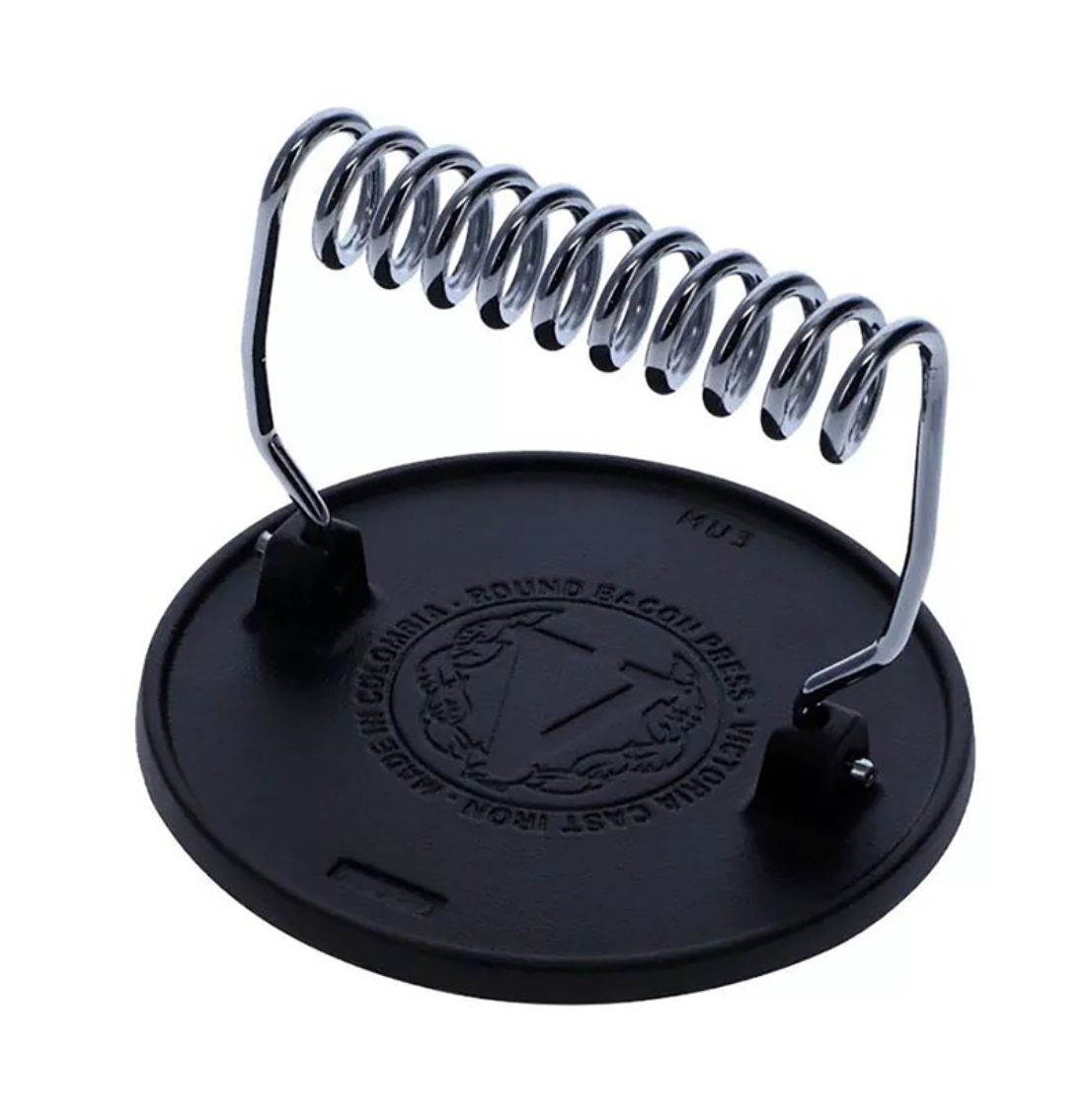 VICTORIA Cast Iron - Circular Burger Press