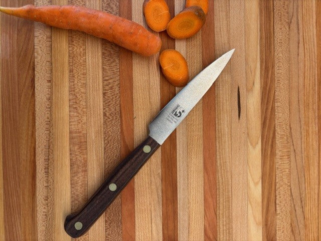 GROHMANN - FULL TANG - 4” Straight Blade Paring Knife