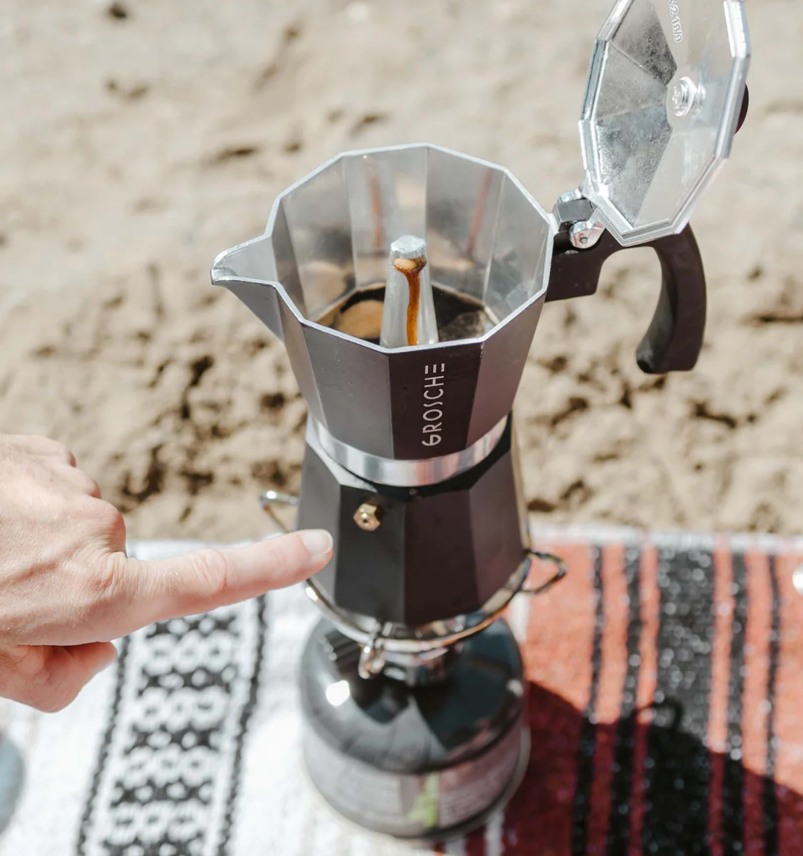 Grosche Milano Espresso Pot - 6 cup