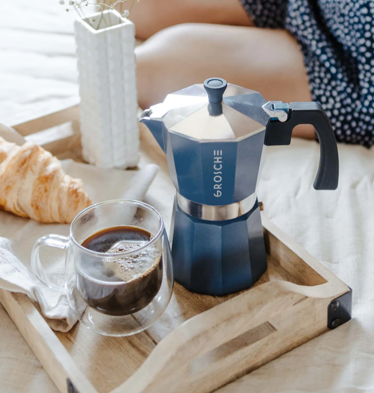 Grosche Milano Espresso Pot - 9 cup