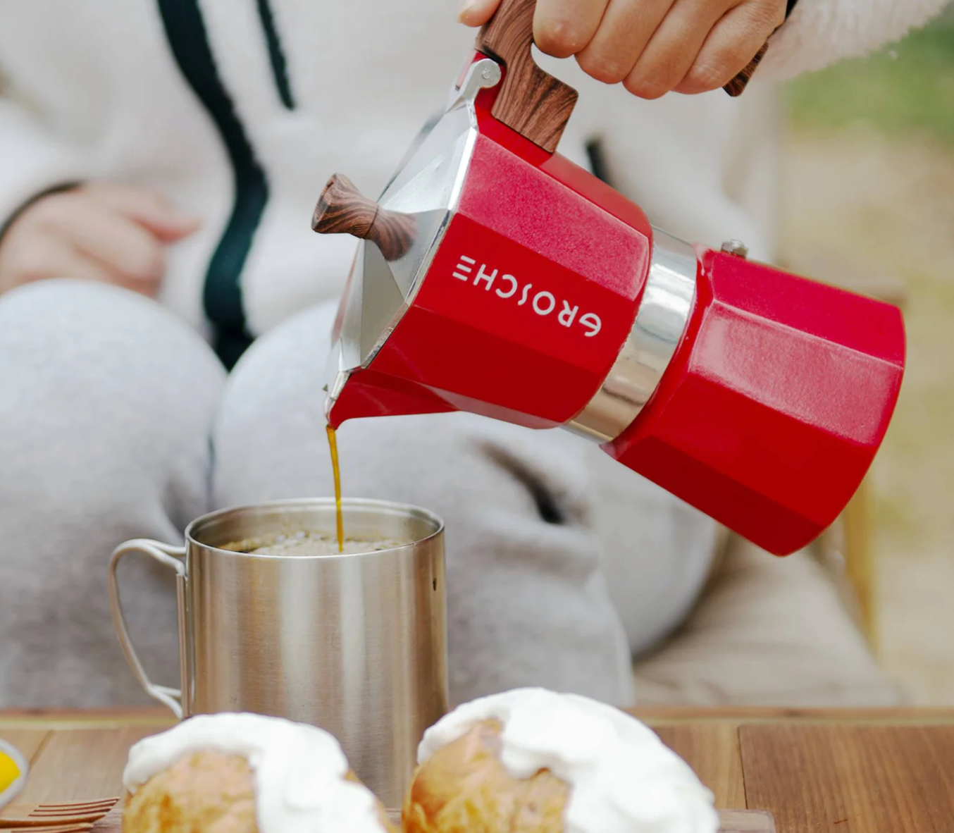 Grosche Milano Espresso Pot - 9 cup