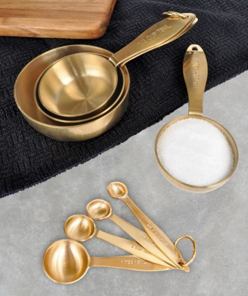 Measuring Spoons - KB - Gold