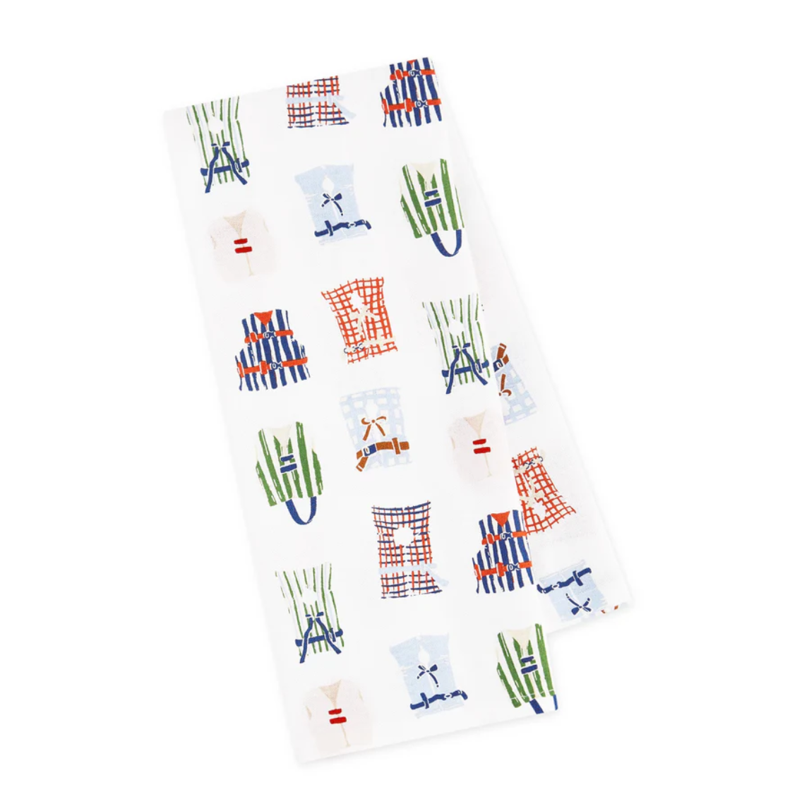 Vintage Life Jackets Tea Towel
