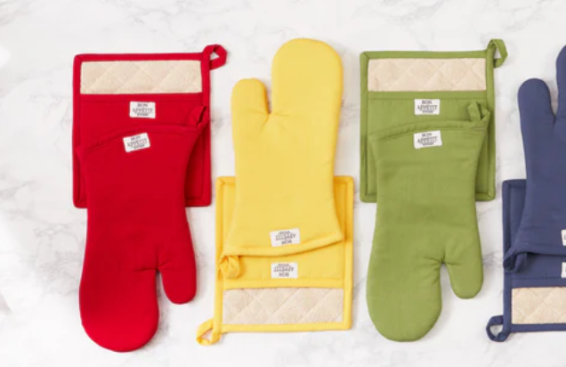 Chino Oven Mitt - Green