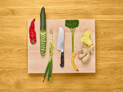 WUSTHOF - 7” Hollow Ground Santoku