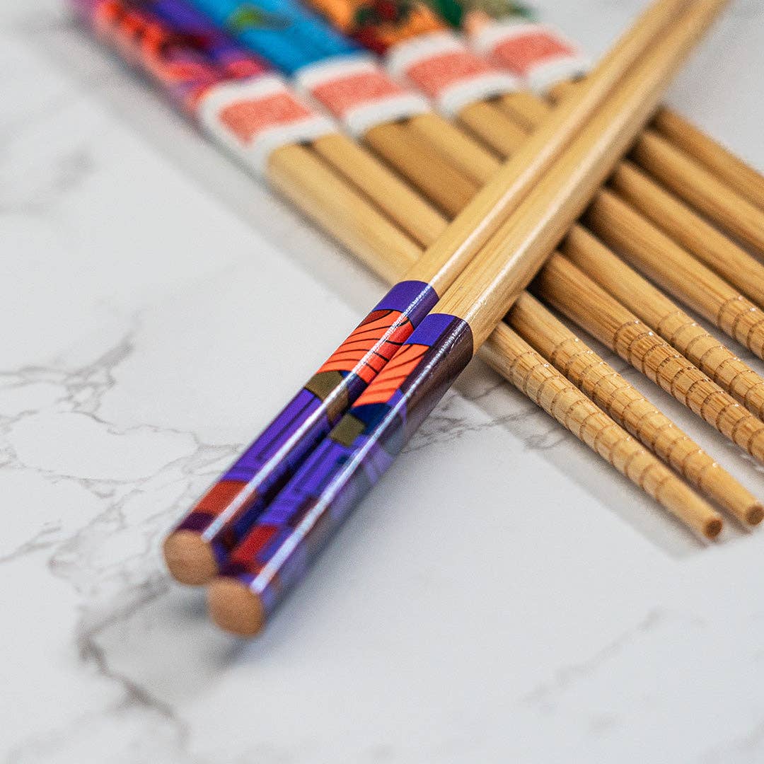 Frank Lloyd Wright Max Hoffman- Chopsticks - SET of 5