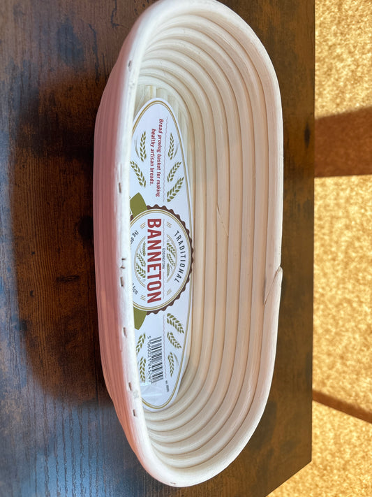 Banneton - Small Oval Basket