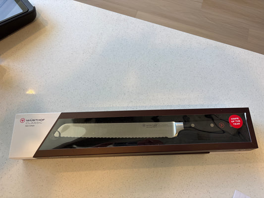 WUSTHOF 9” Double Serrated Bread Knife