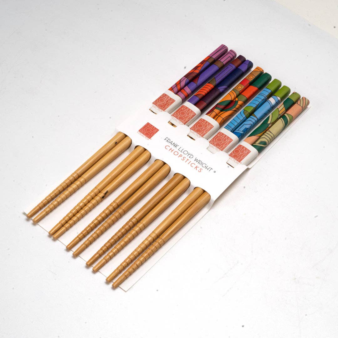 Frank Lloyd Wright Max Hoffman- Chopsticks - SET of 5