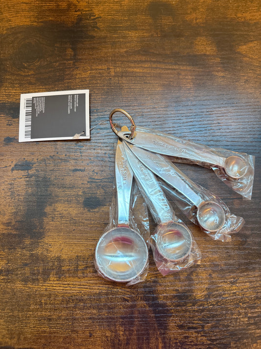 Measuring Spoons - KB - Silver