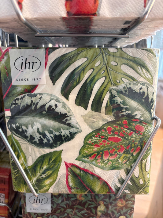 Lunch Napkin - Tropical Leaves