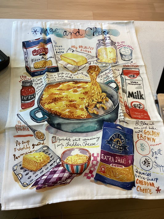 Maison Lorrain Kitchen Towel - Mac & Cheese