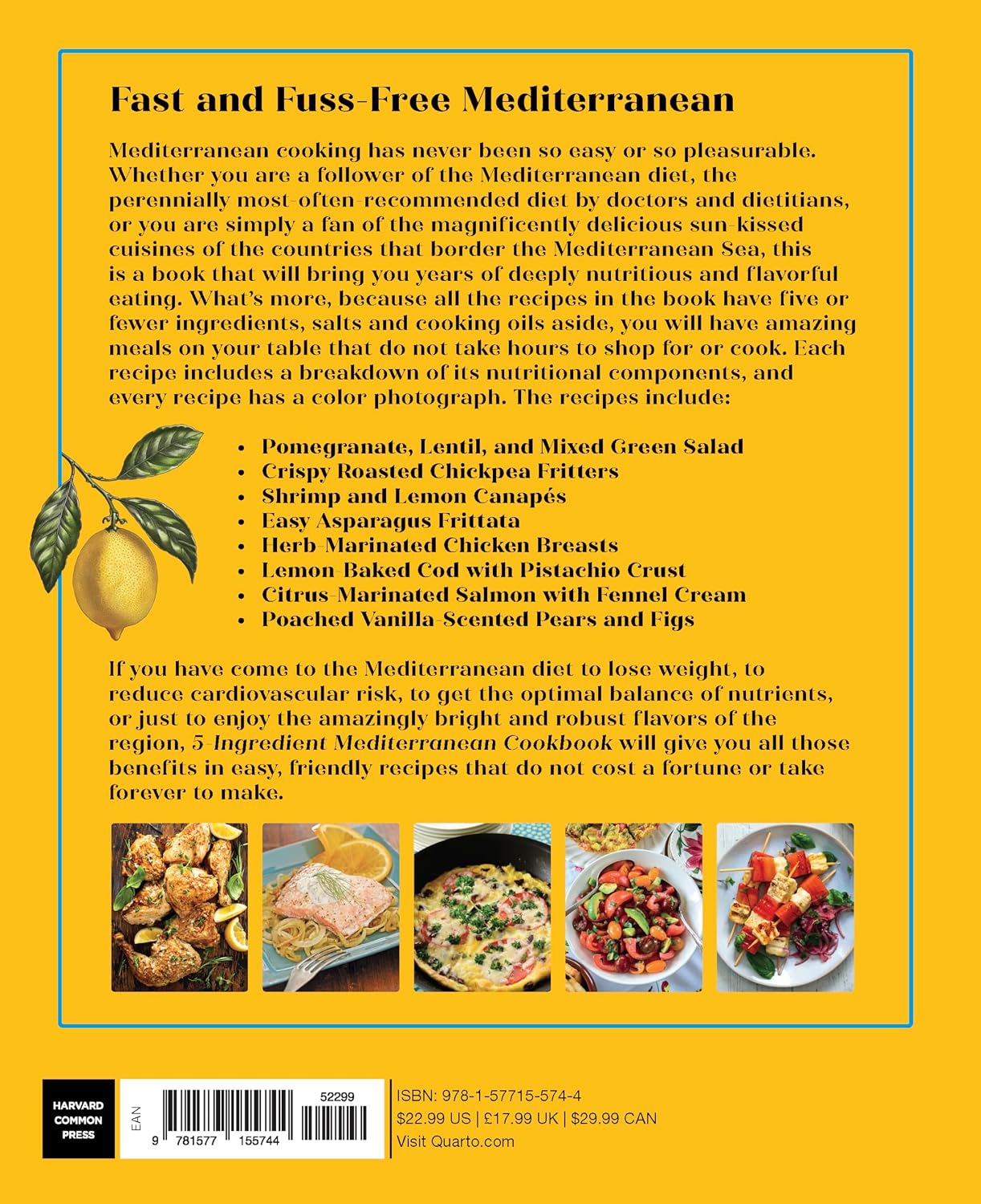 5-Ingredients Mediterranean Cookbook