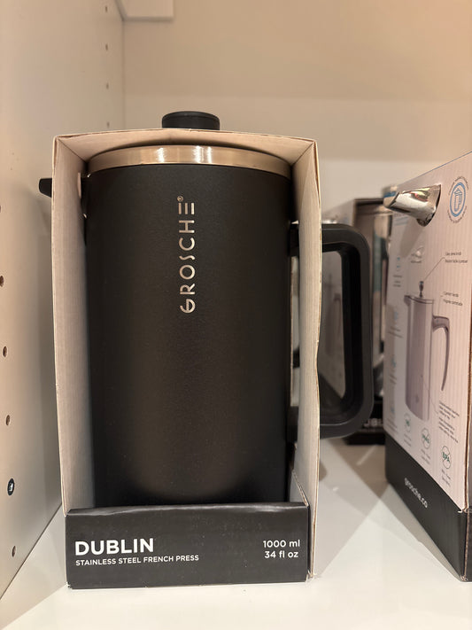 Grosche Dublin French Press - Black
