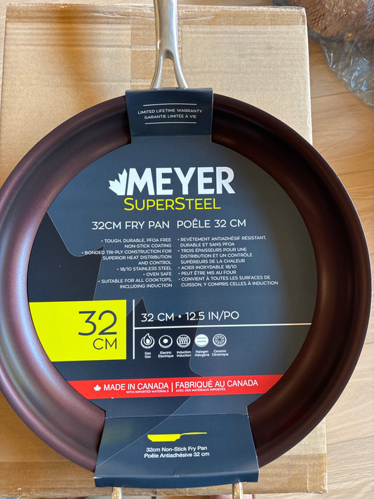 MEYER - Supersteel 32cm Frying Pan - NON STICK