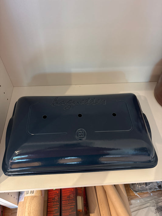 Emile Henry Baguette Baker - Midnight Blue