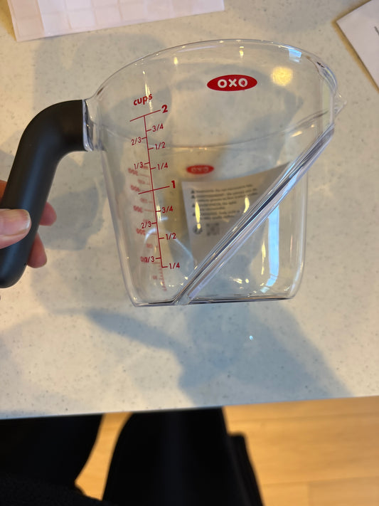 OXO GOOD GRIPS 2 Cup Angled Measuring Cup
