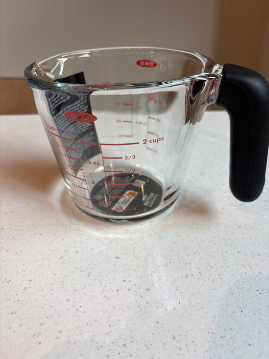 Oxo 2 Cup Glass Measuring Cup