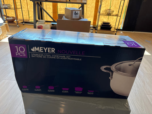 MEYER - Nouvelle 10 Piece Cookware Set