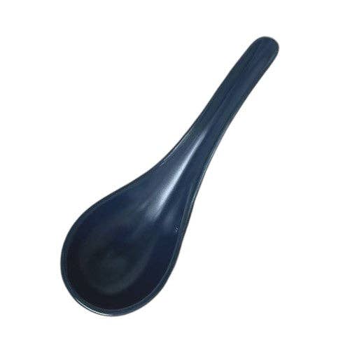 Porcelain Soup Spoon  - Navy