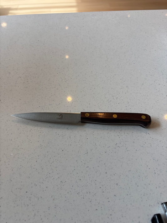GROHMANN - FULL TANG - 4” Straight Blade Paring  Knife