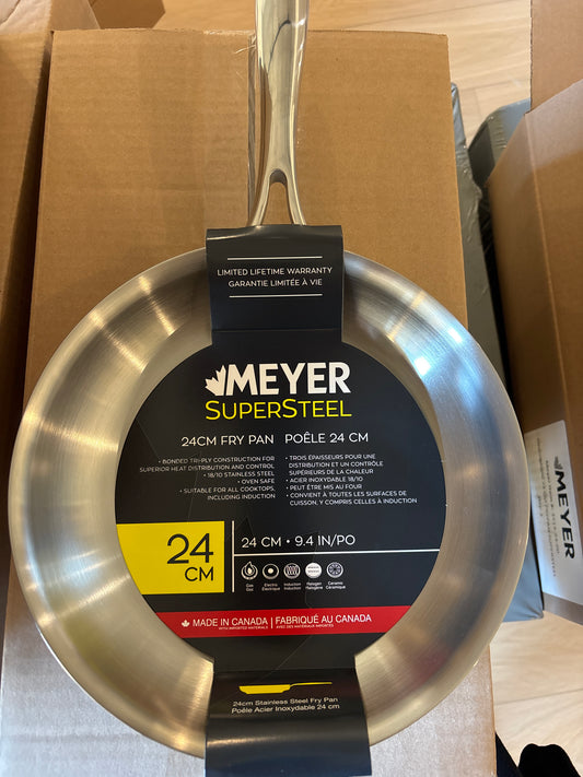 MEYER - Supersteel - 24 cm Frying Pan