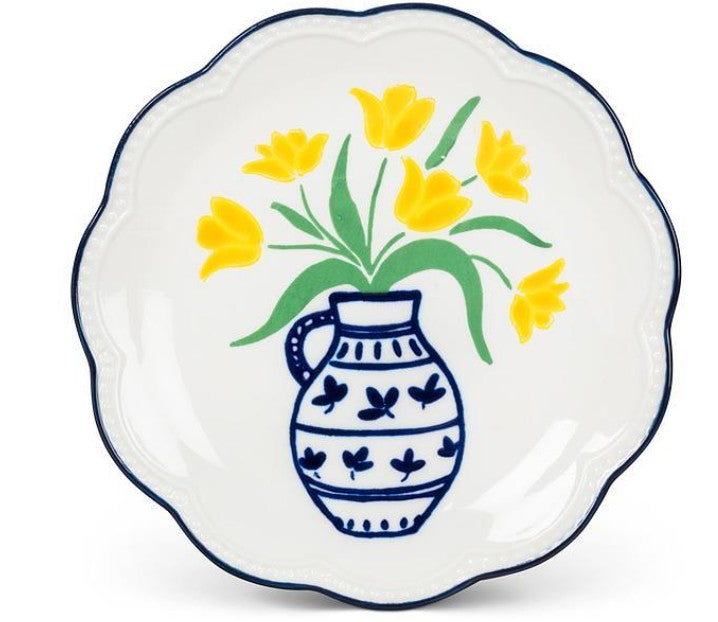 ABBOTT - MATISSE - Flower Bread Plate