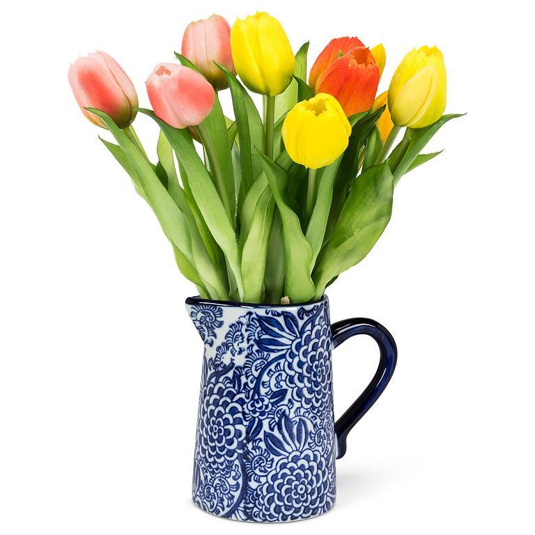 ABBOTT - Small Porcelain Jug - INDIGO